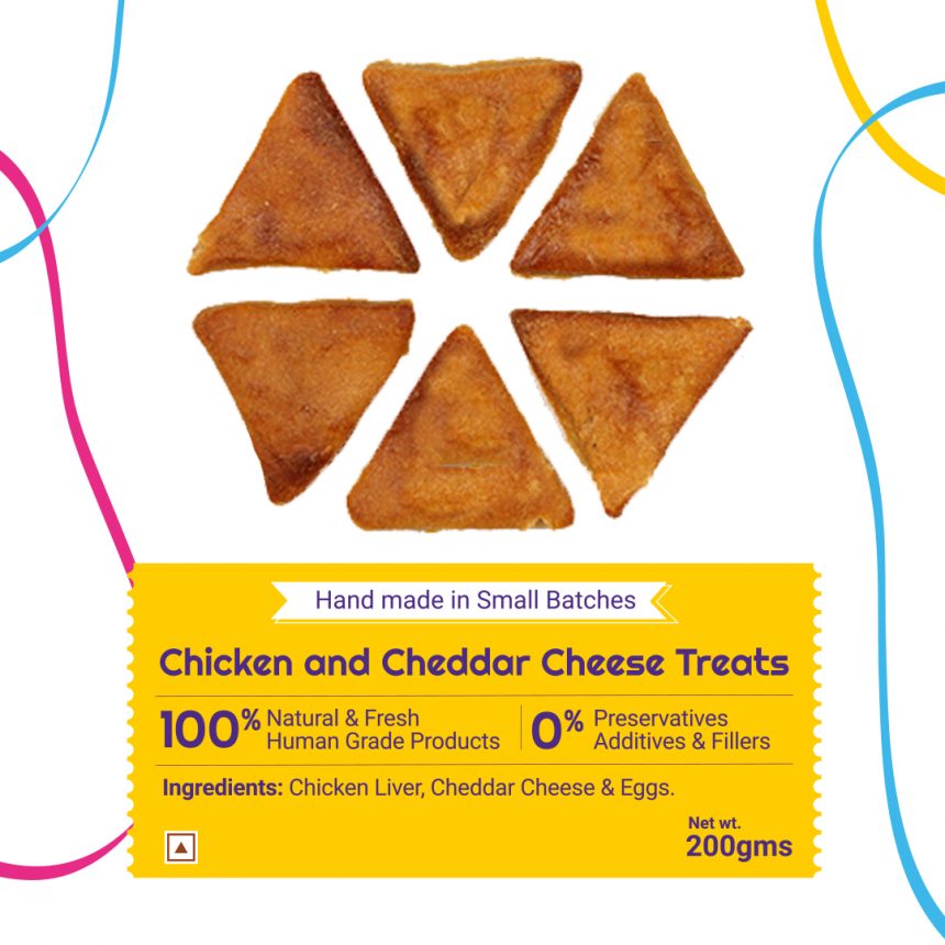Chicken Liver & Cheddar Cheese Treats De Dot